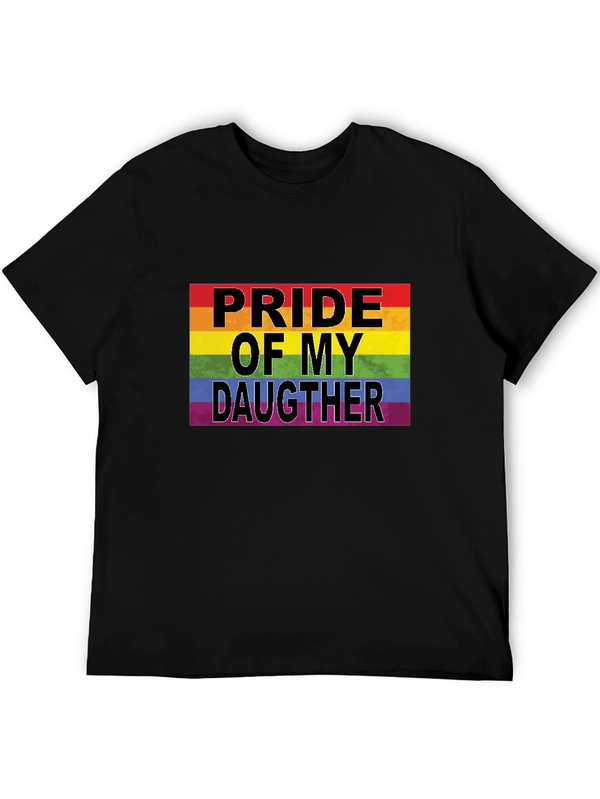 Pride of My Daughter LGBT Rainbow T-Shirt