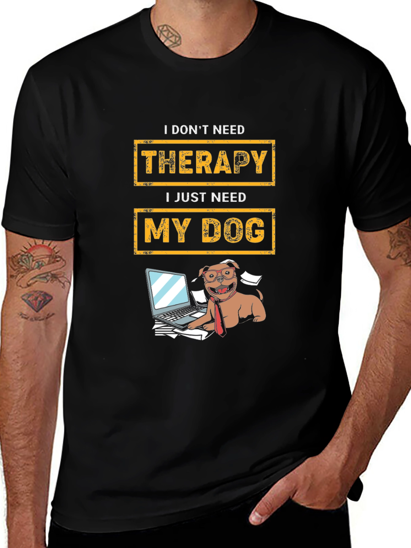 Therapy Dog T-Shirt - Funny Pet Lover Tee