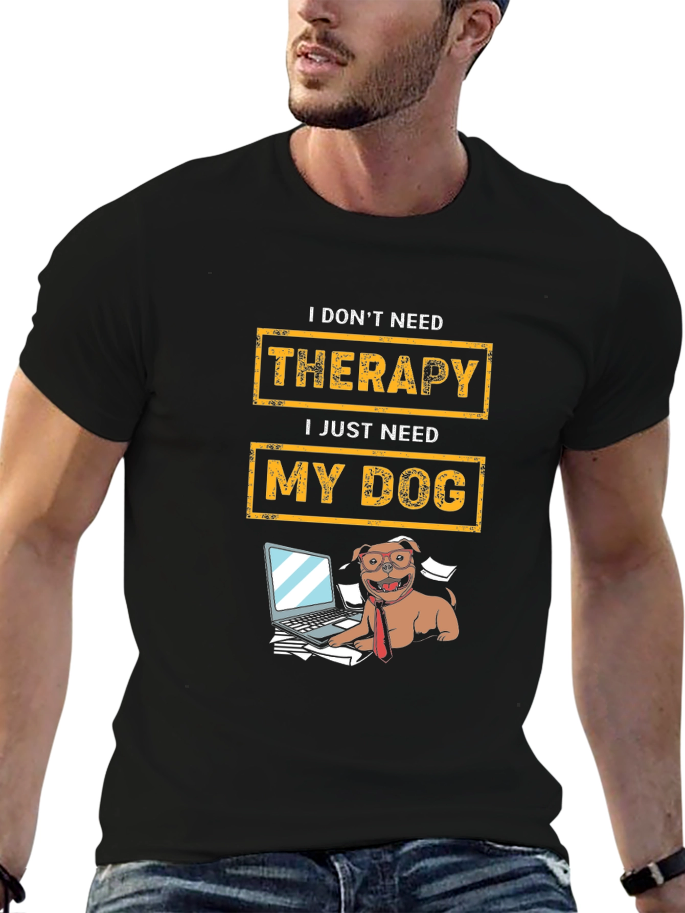 Therapy Dog T-Shirt - Funny Pet Lover Tee