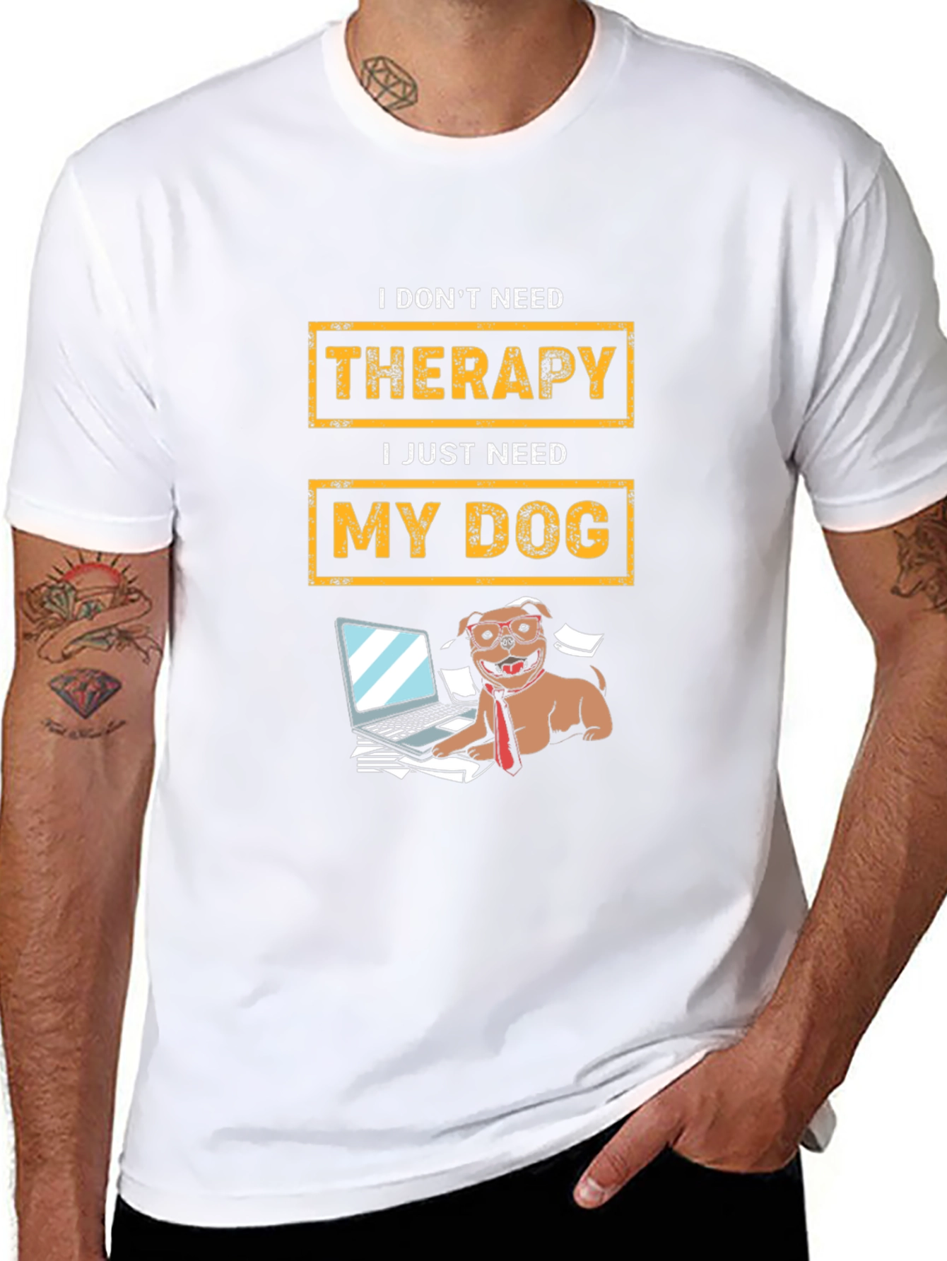 Therapy Dog T-Shirt - Funny Pet Lover Tee
