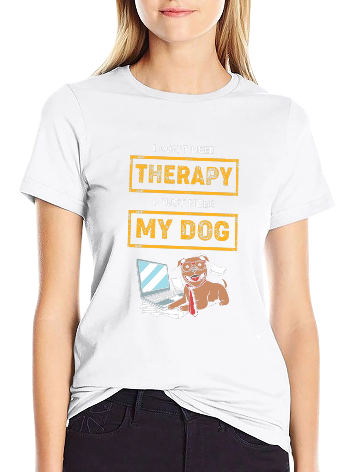 Therapy Dog T-Shirt - Funny Pet Lover Tee