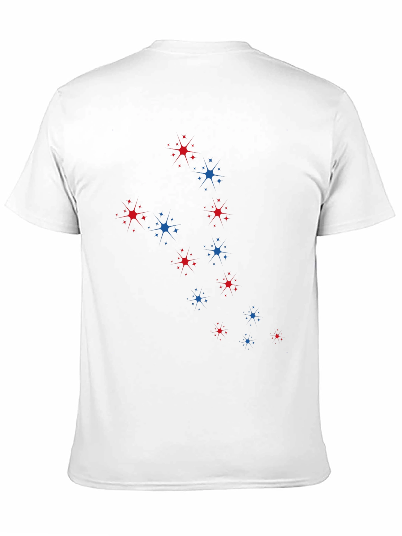 Stars & Sparkle Mens Black T-Shirt