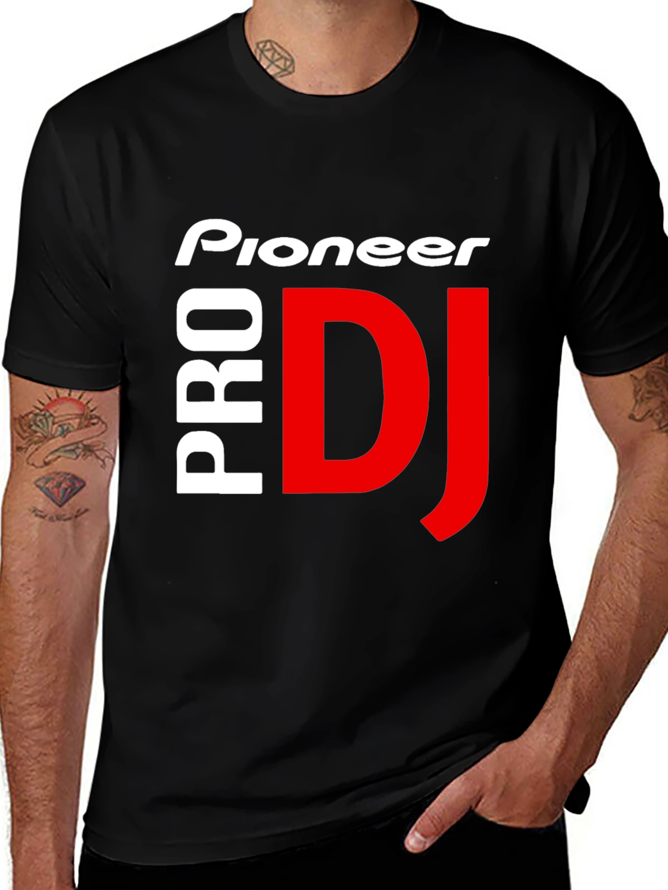 Pioneer Pro DJ T-Shirt - Black Graphic Tee