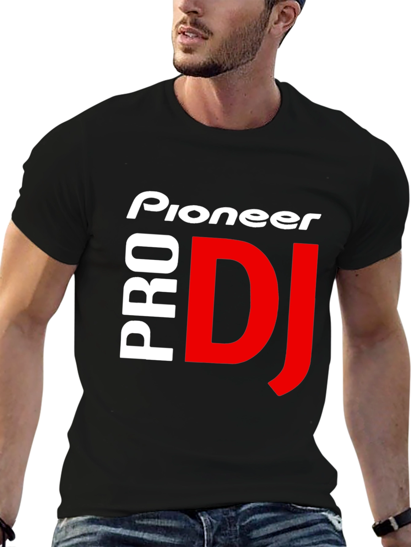 Pioneer Pro DJ T-Shirt - Black Graphic Tee