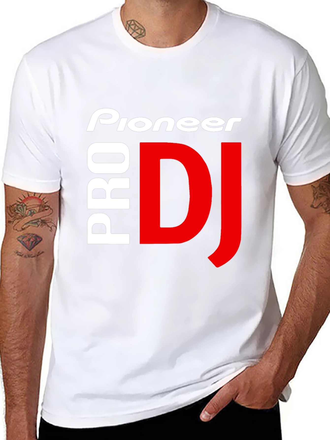 Pioneer Pro DJ T-Shirt - Black Graphic Tee