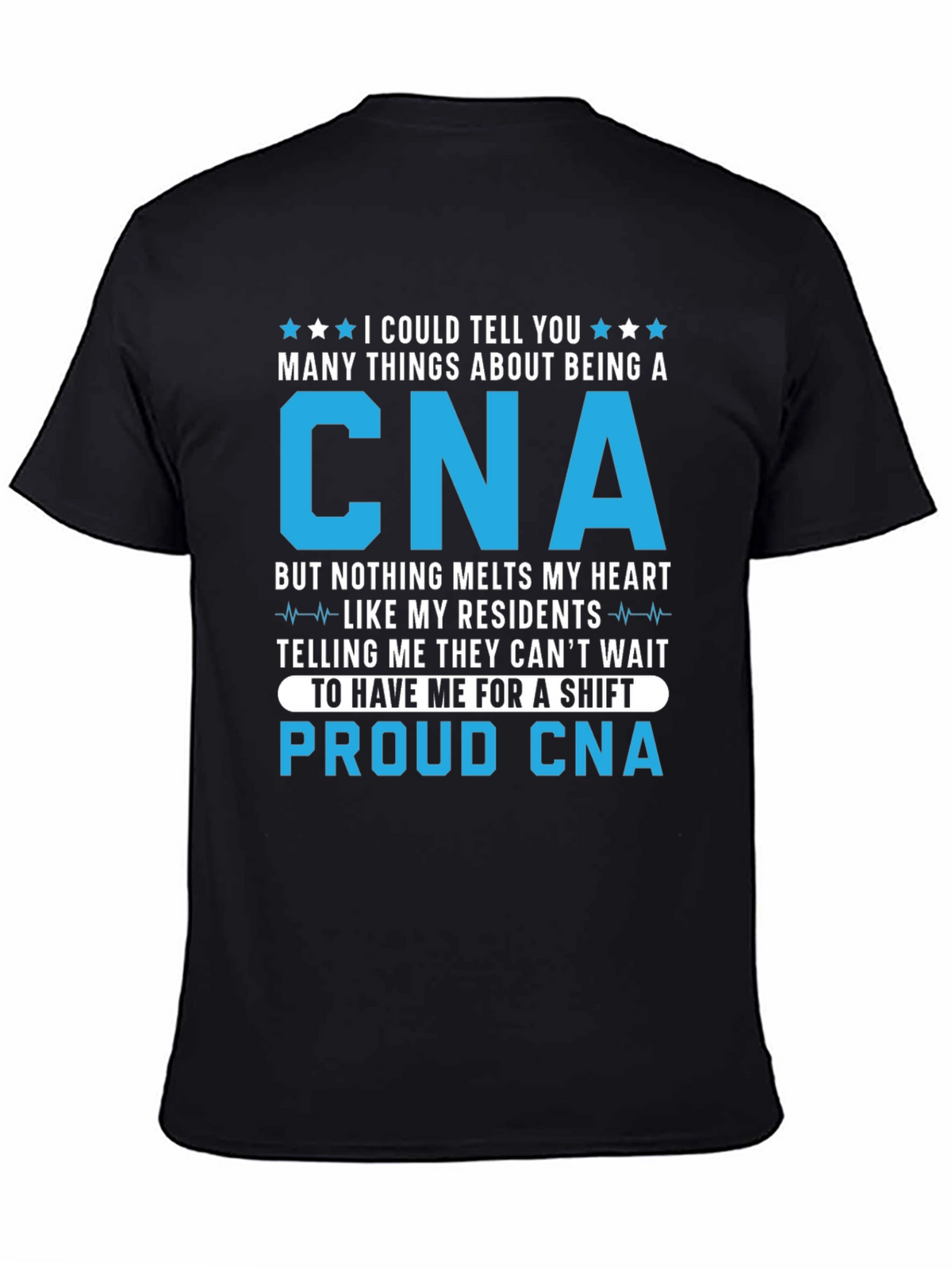 Proud CNA T-Shirt for Caregivers