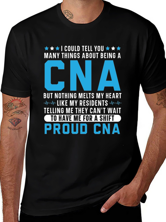 Proud CNA T-Shirt for Caregivers