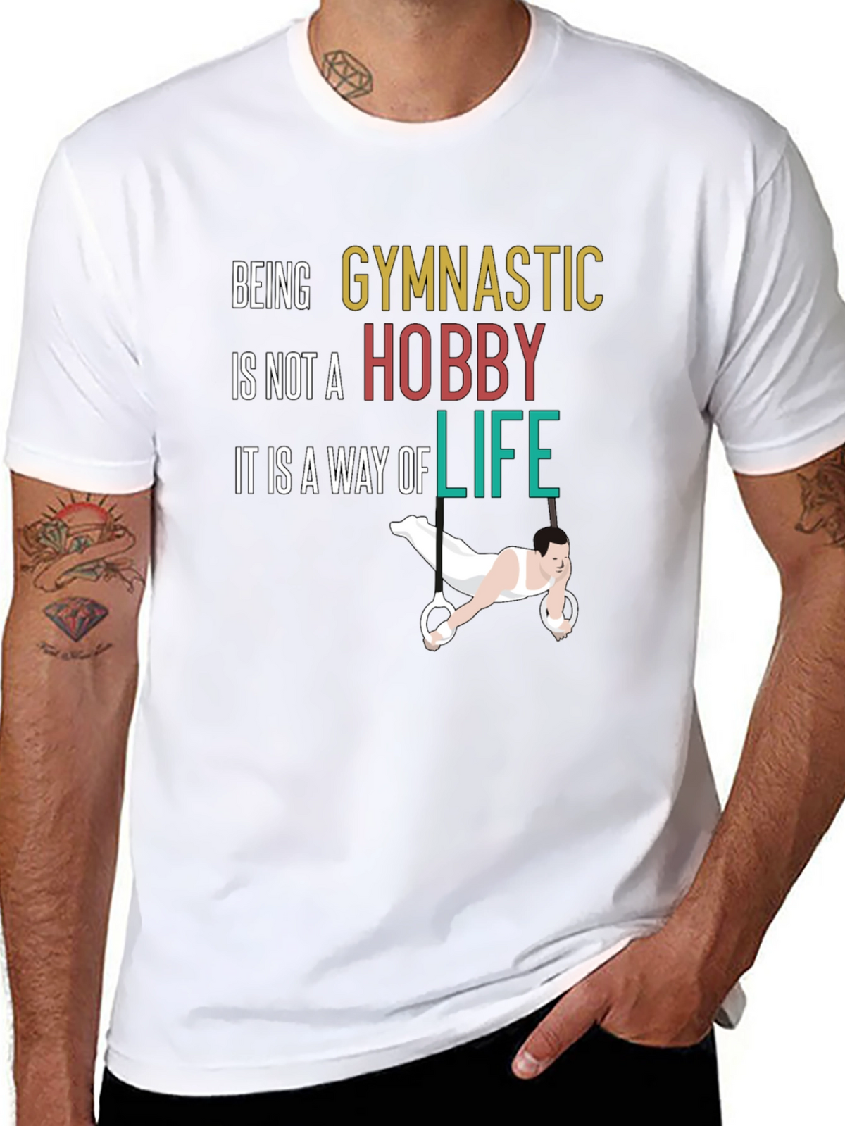 Gymnastic is a Way of Life Graphic Tee