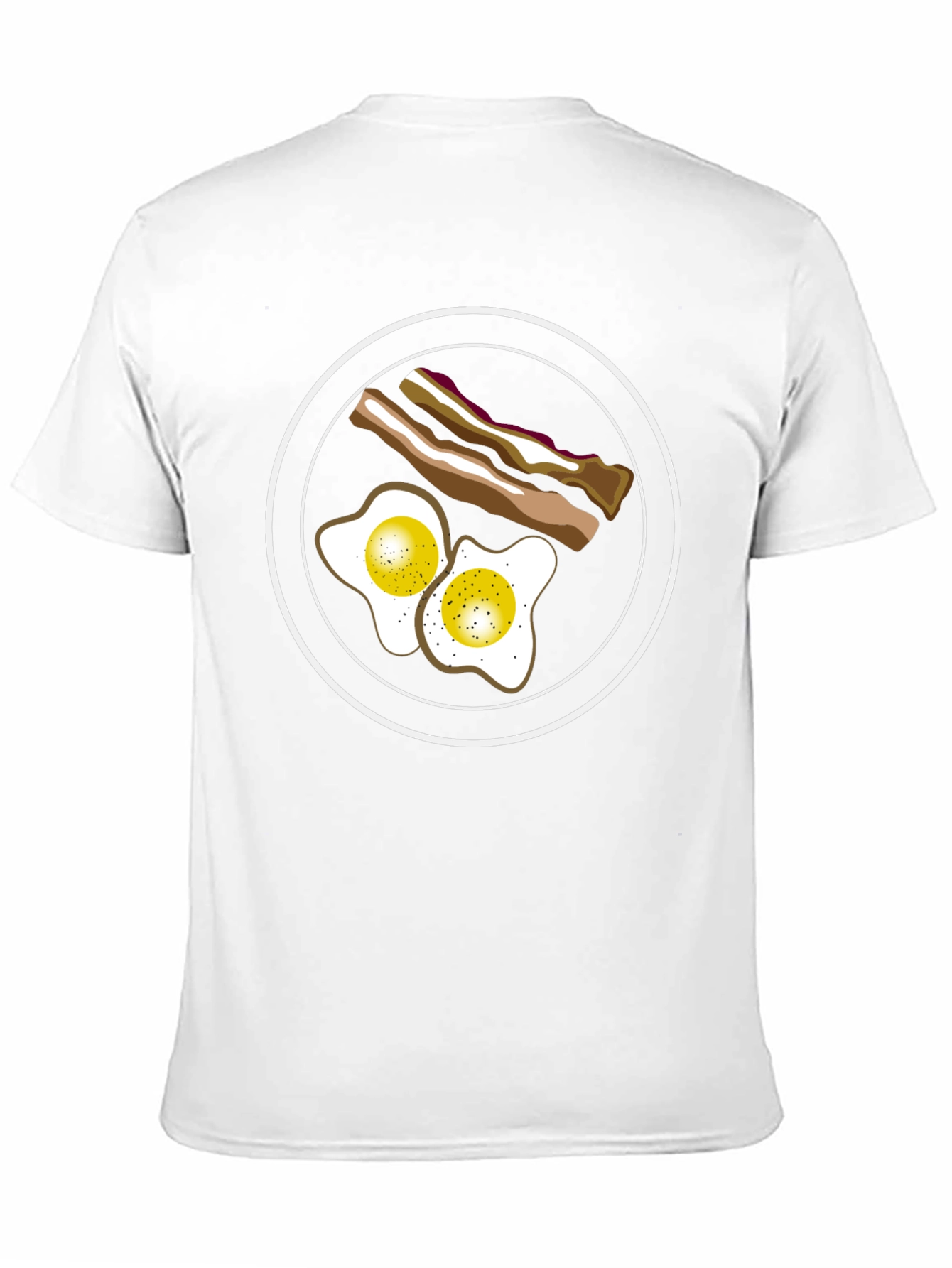 Breakfast T-Shirt: Eggs & Bacon Graphic Tee