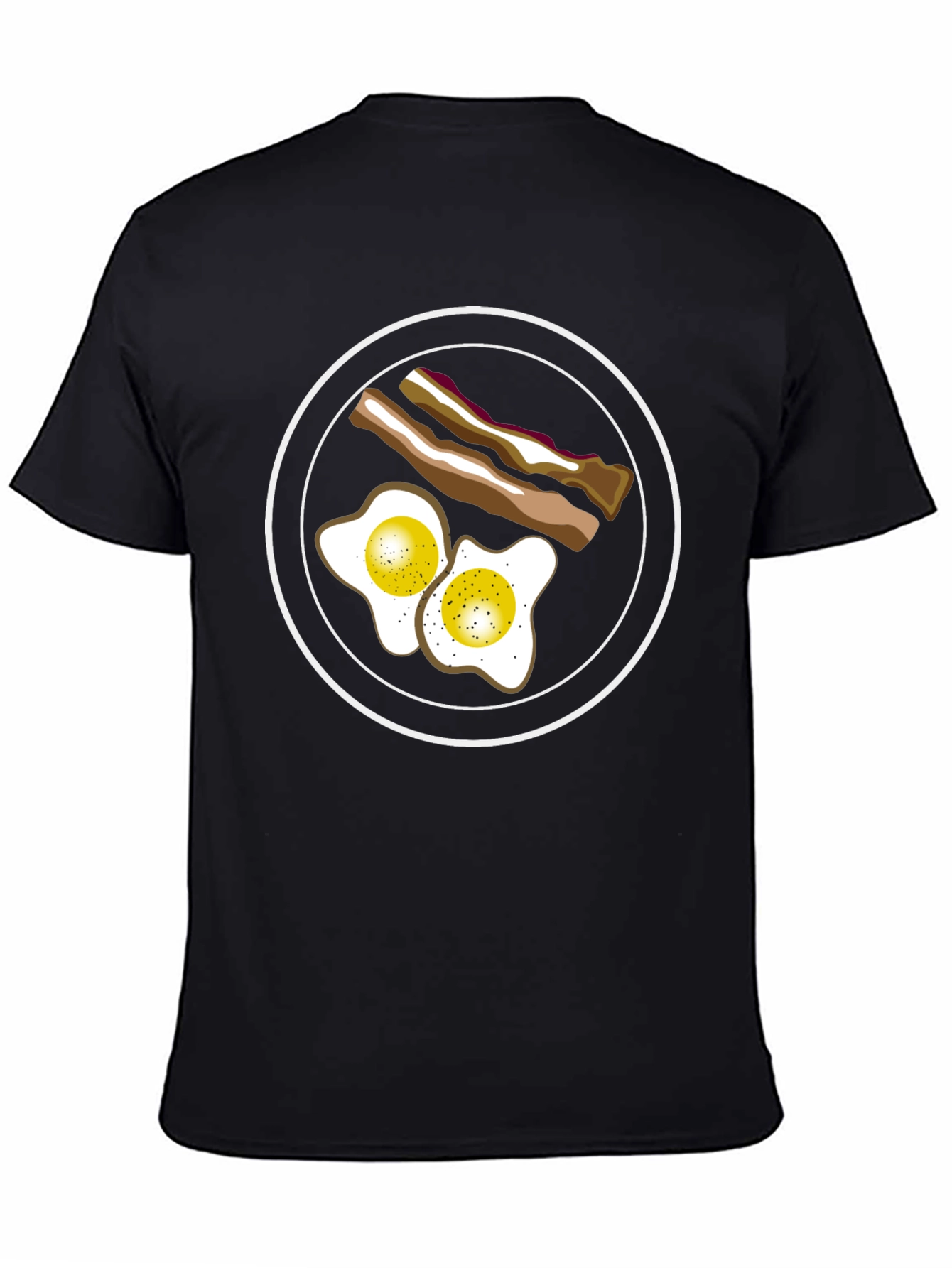 Breakfast T-Shirt: Eggs & Bacon Graphic Tee