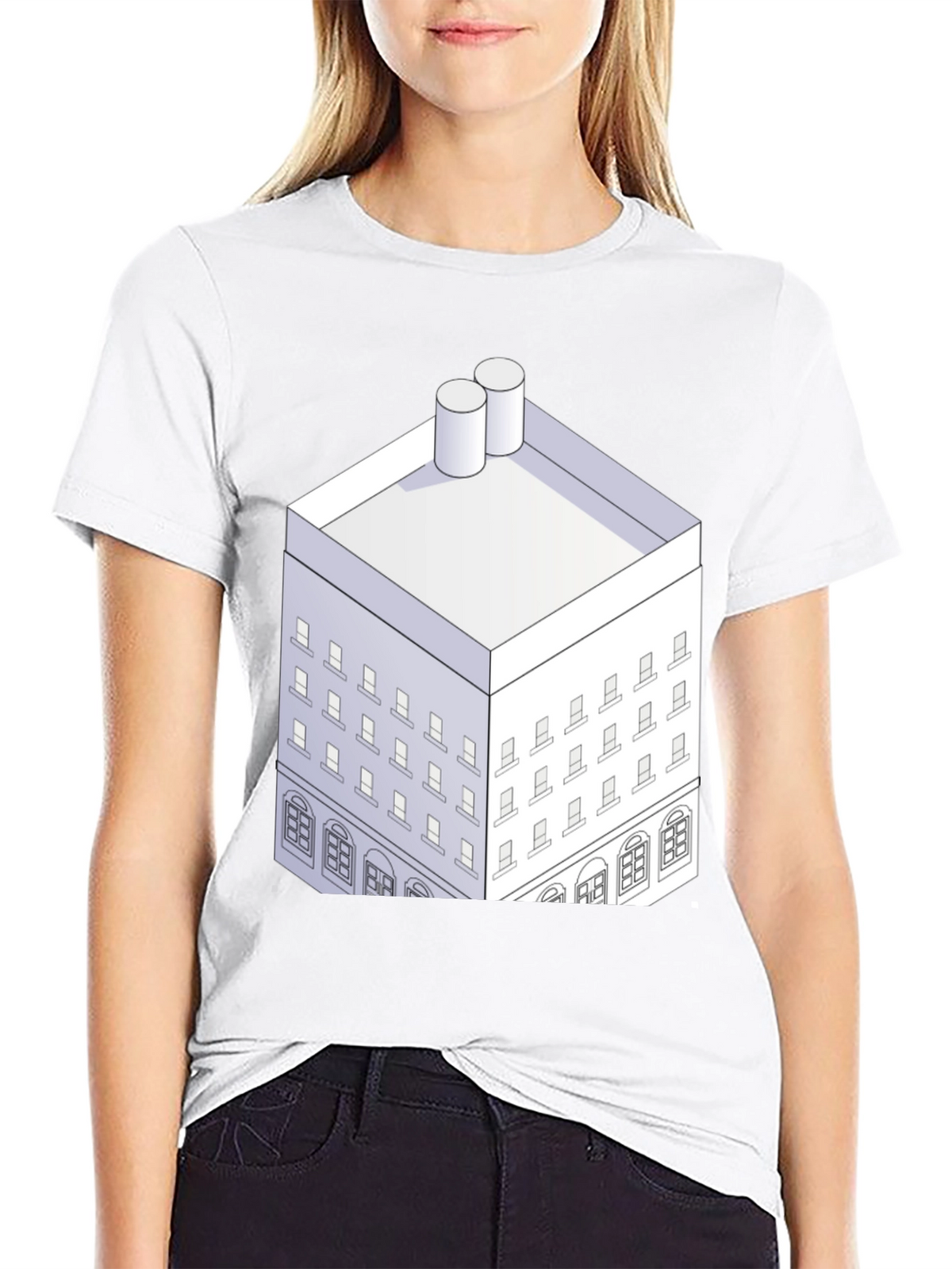 Isometric Building Tee