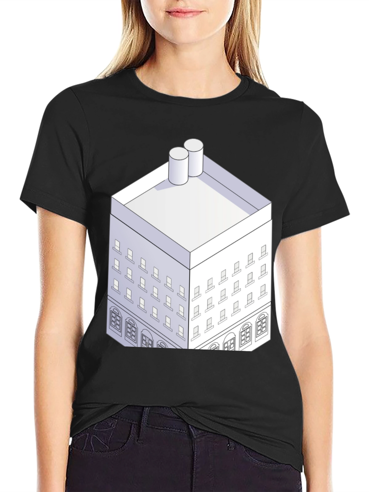 Isometric Building Tee