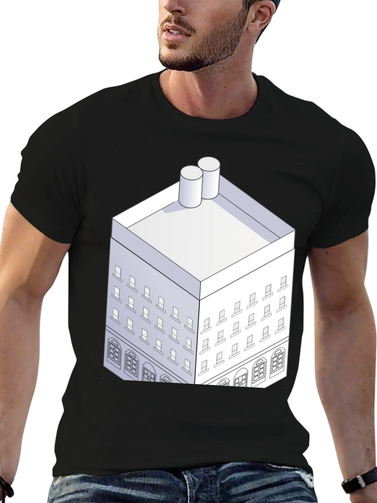 Isometric Building Tee