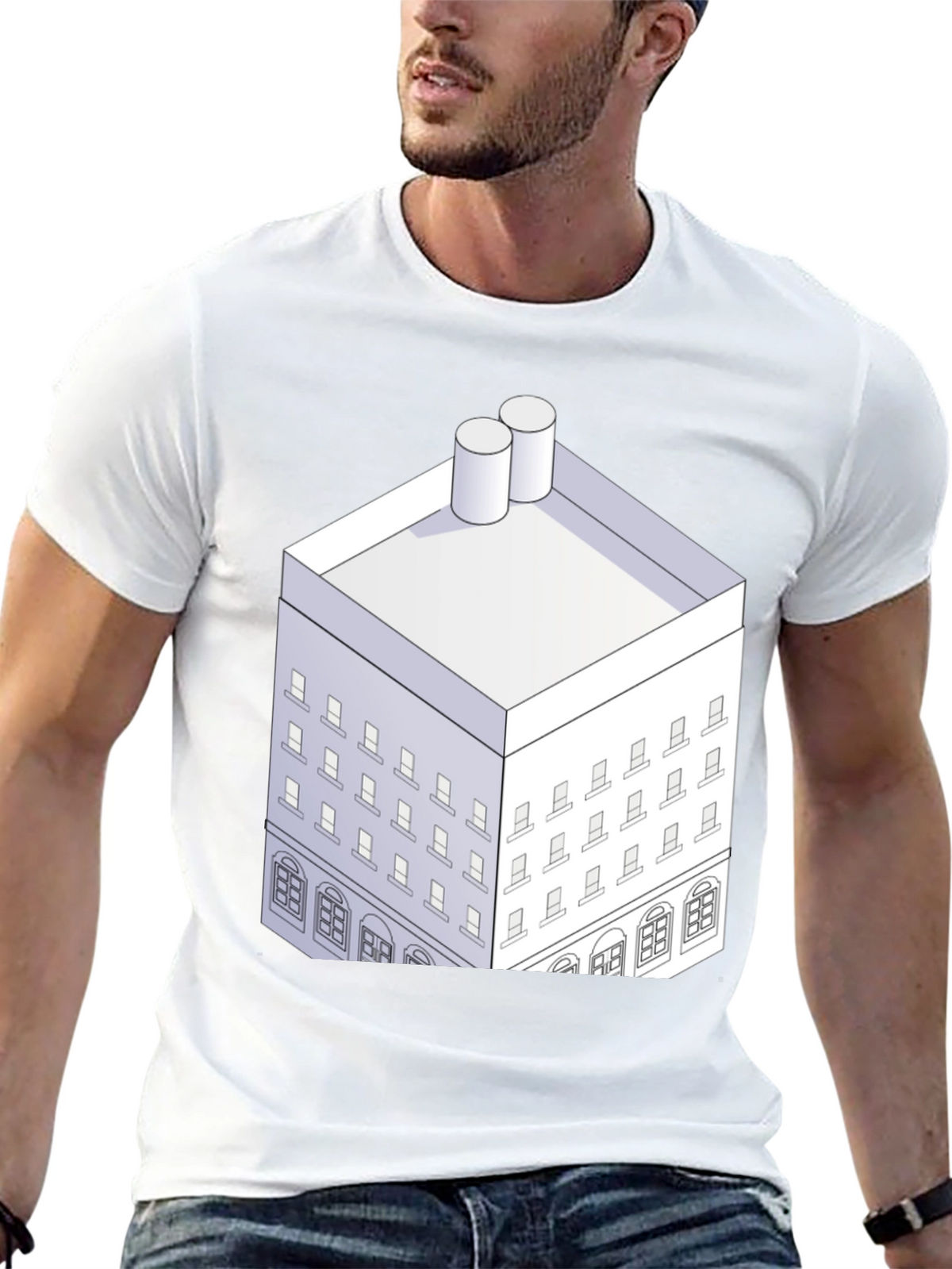 Isometric Building Tee