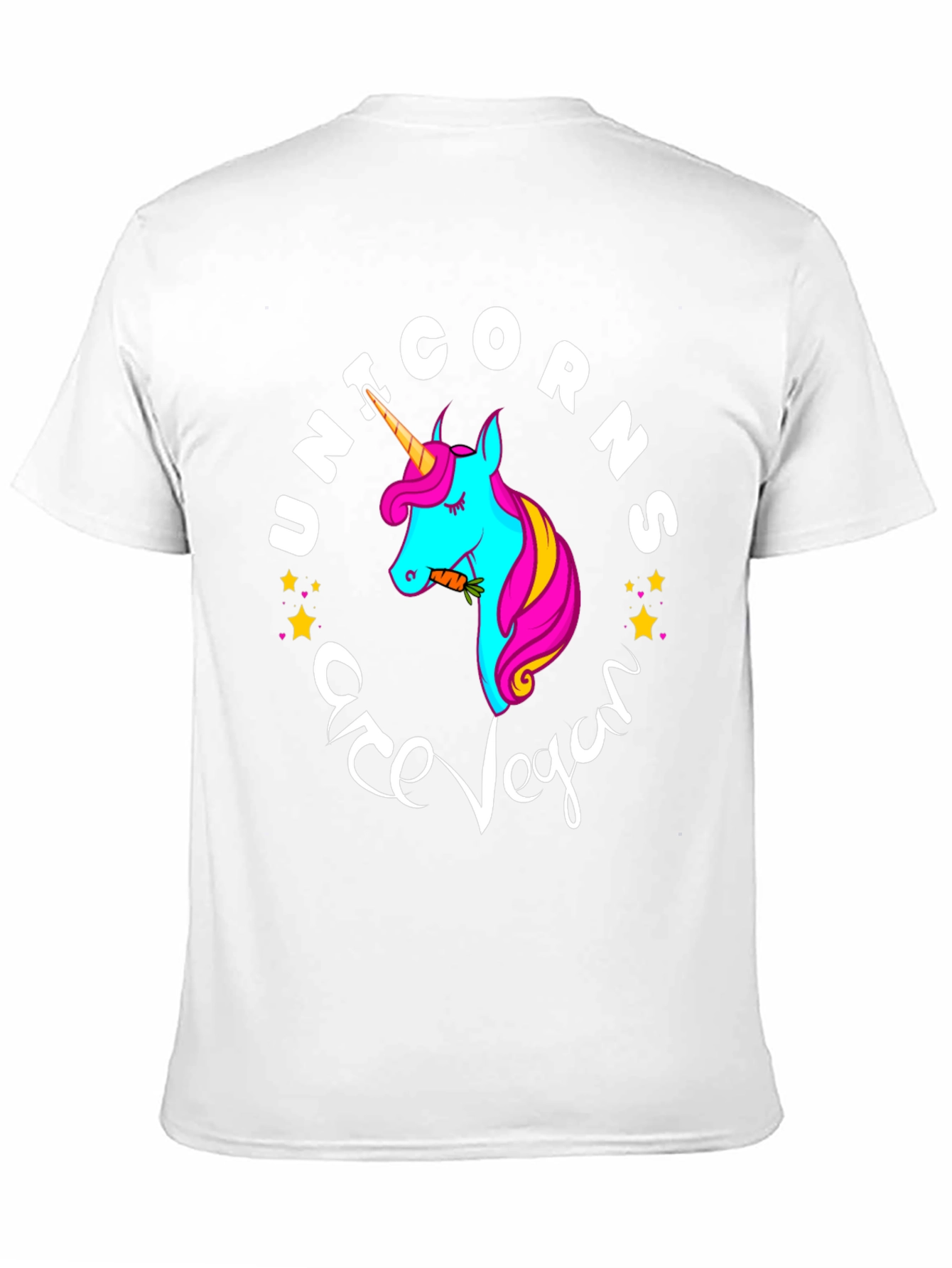 Unicorns Are Vegan Graphic T-Shirt