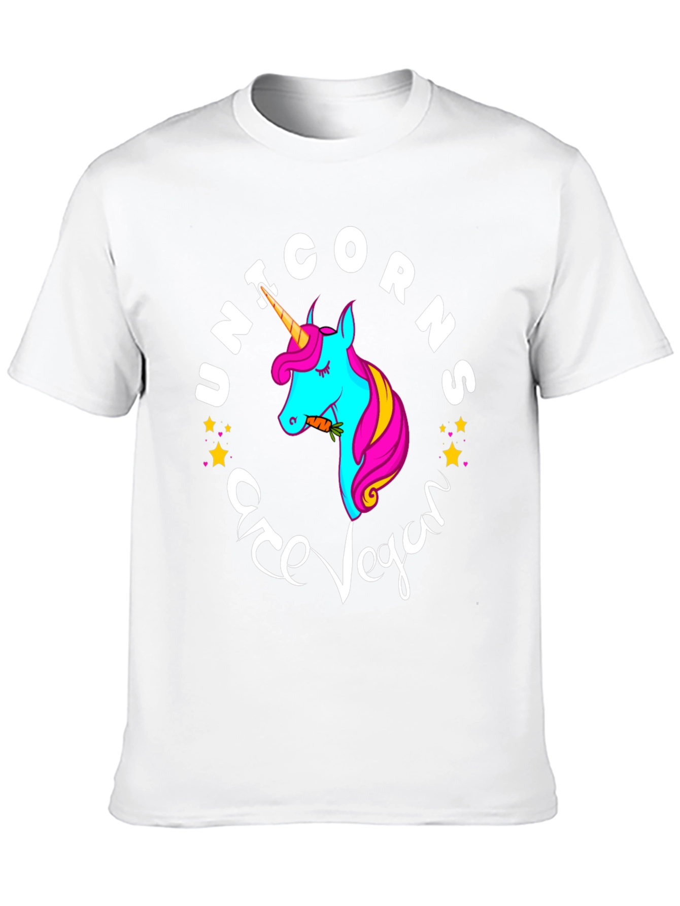 Unicorns Are Vegan Graphic T-Shirt