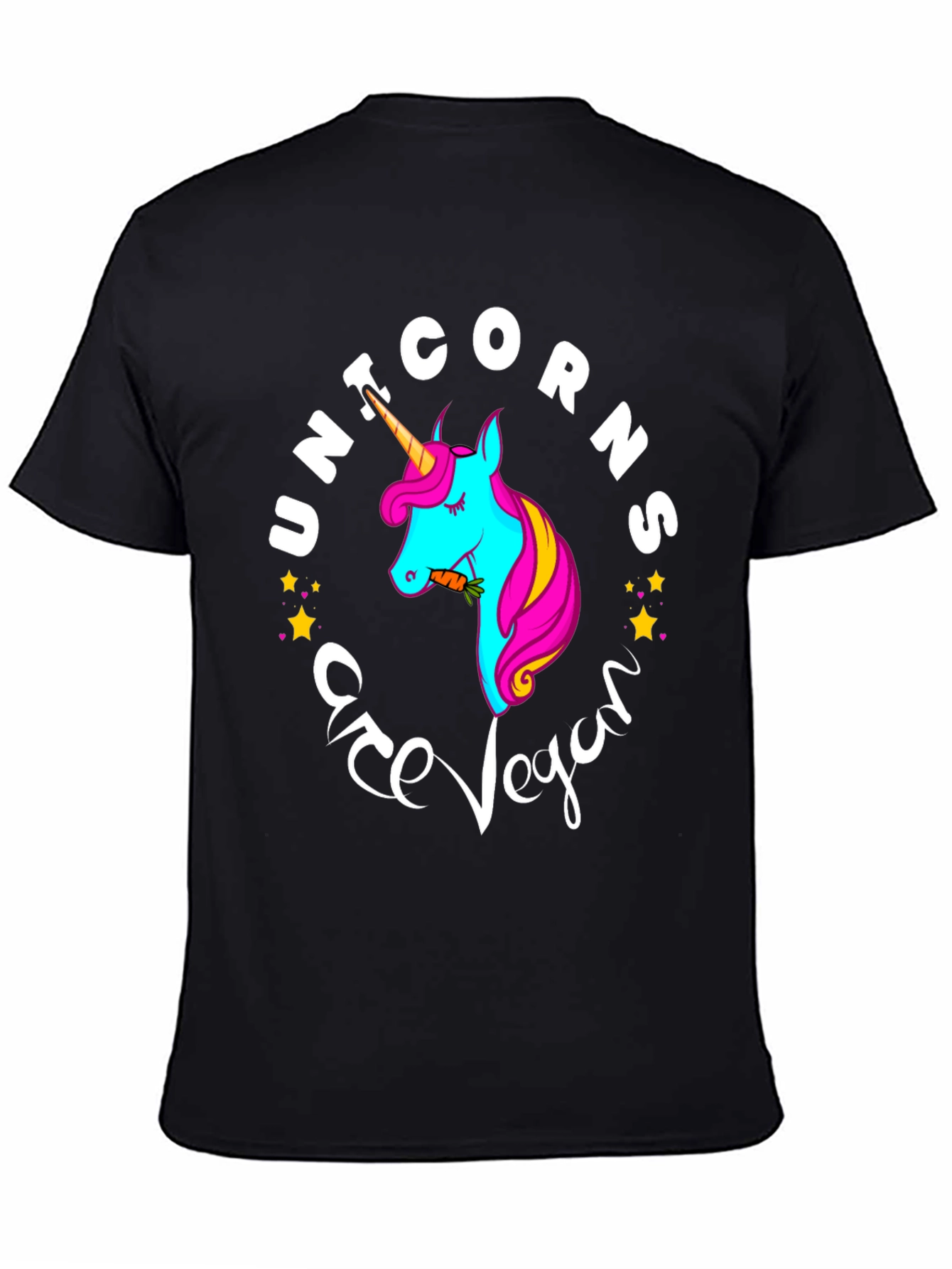 Unicorns Are Vegan Graphic T-Shirt