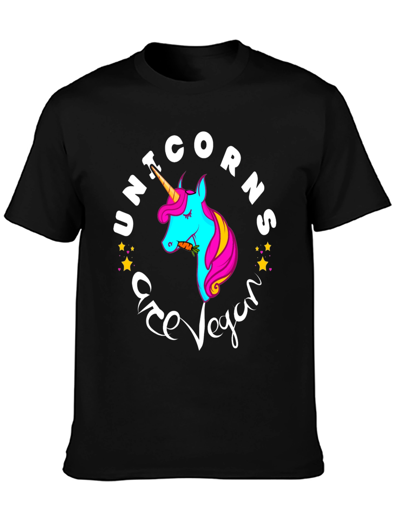 Unicorns Are Vegan Graphic T-Shirt