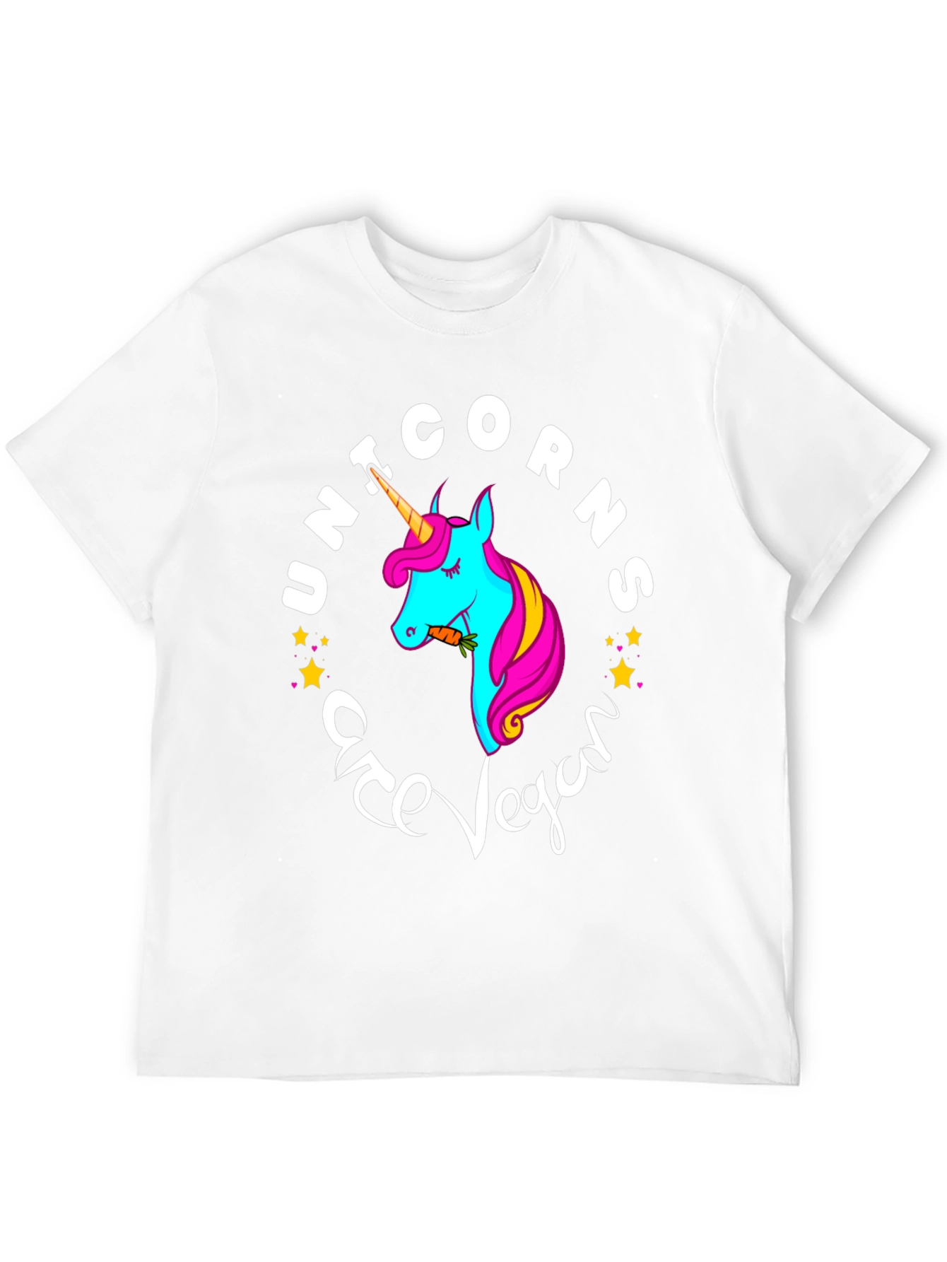Unicorns Are Vegan Graphic T-Shirt