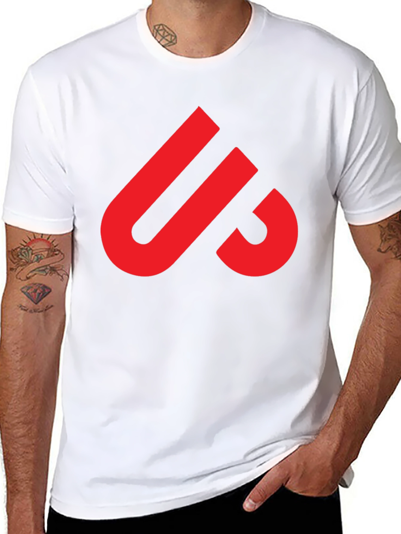 Bold Graphic Tee - Modern Design Everyday Wear
