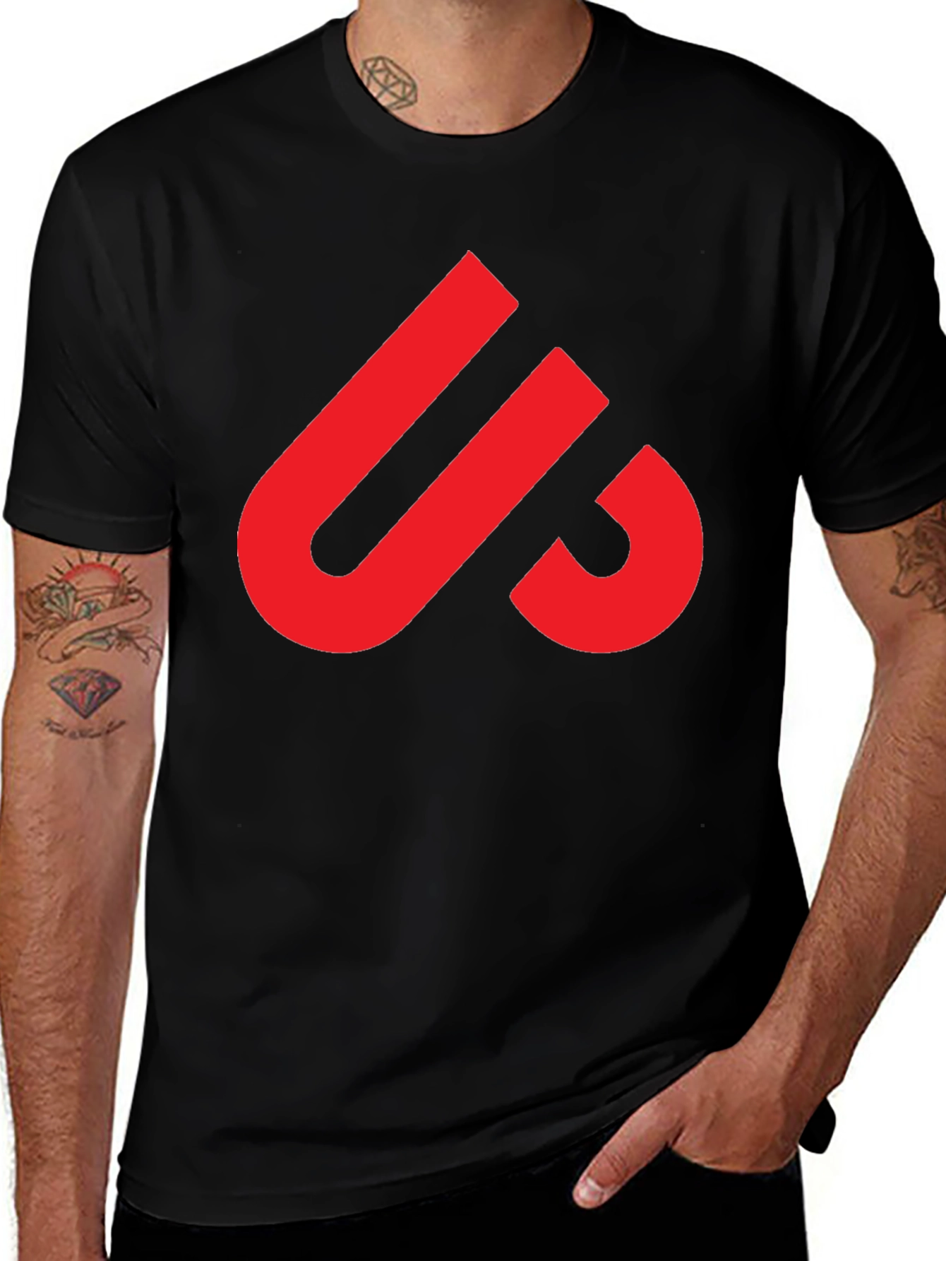 Bold Graphic Tee - Modern Design Everyday Wear
