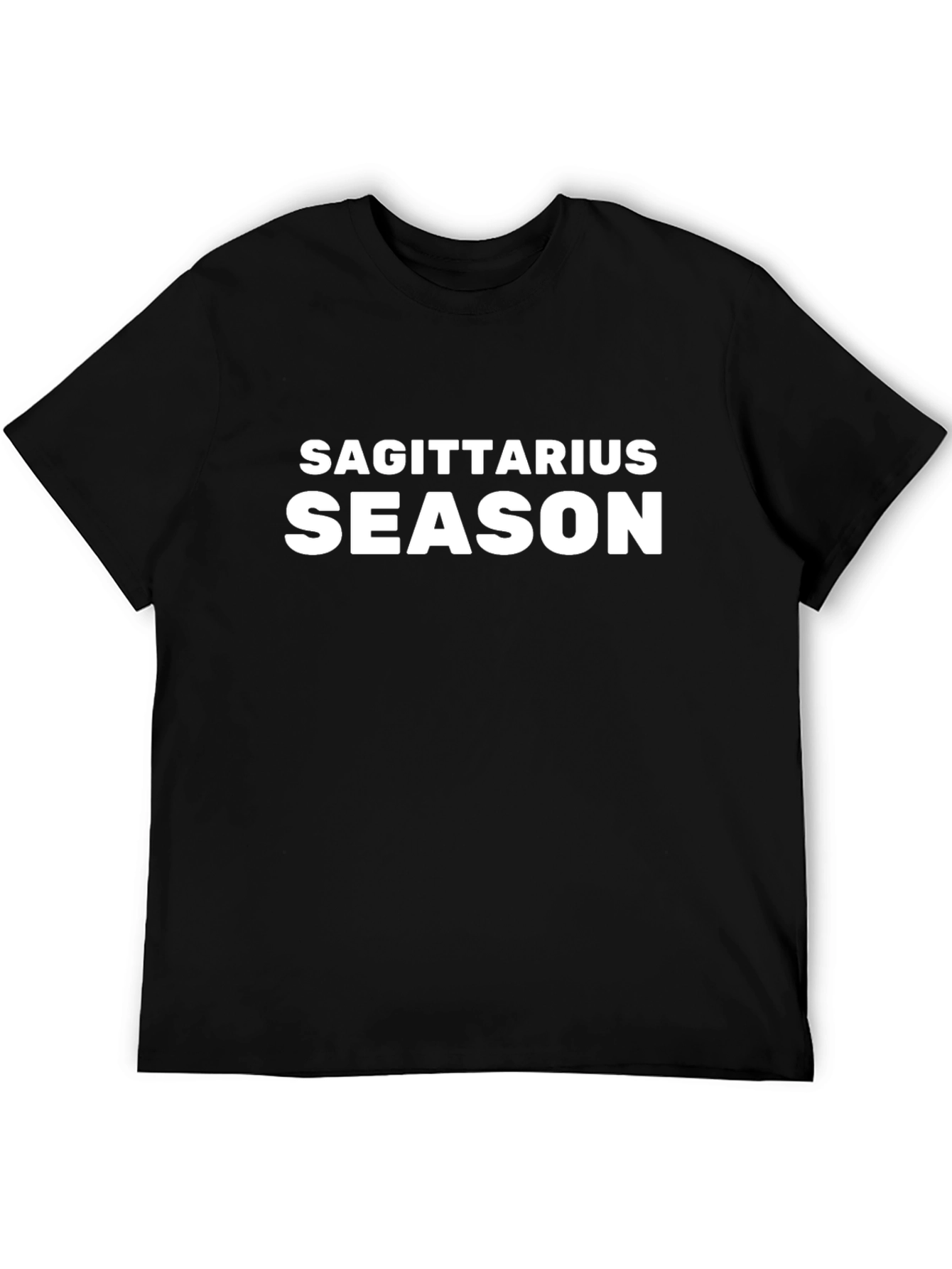 Sagittarius Season Black Graphic Tee