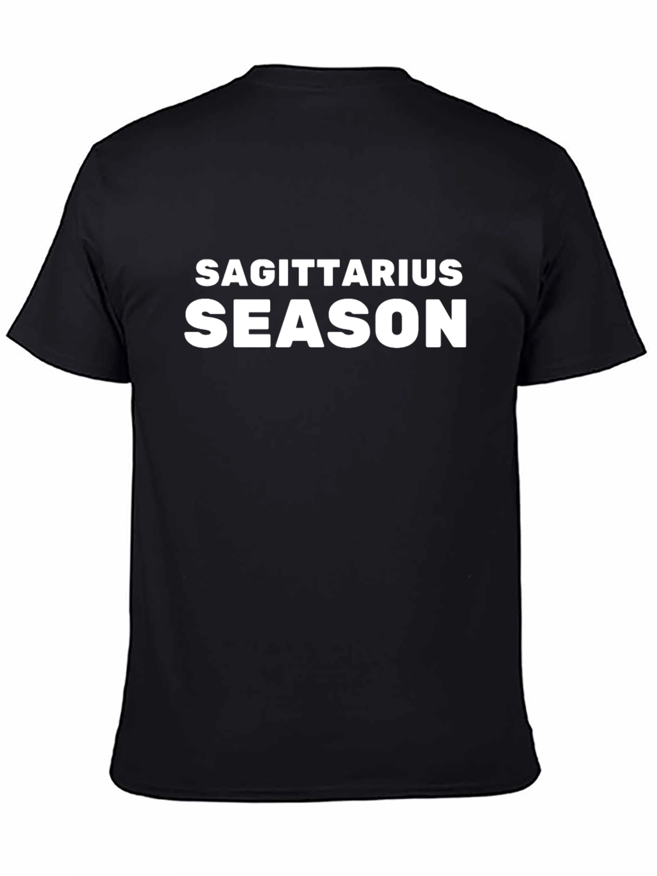 Sagittarius Season Black Graphic Tee