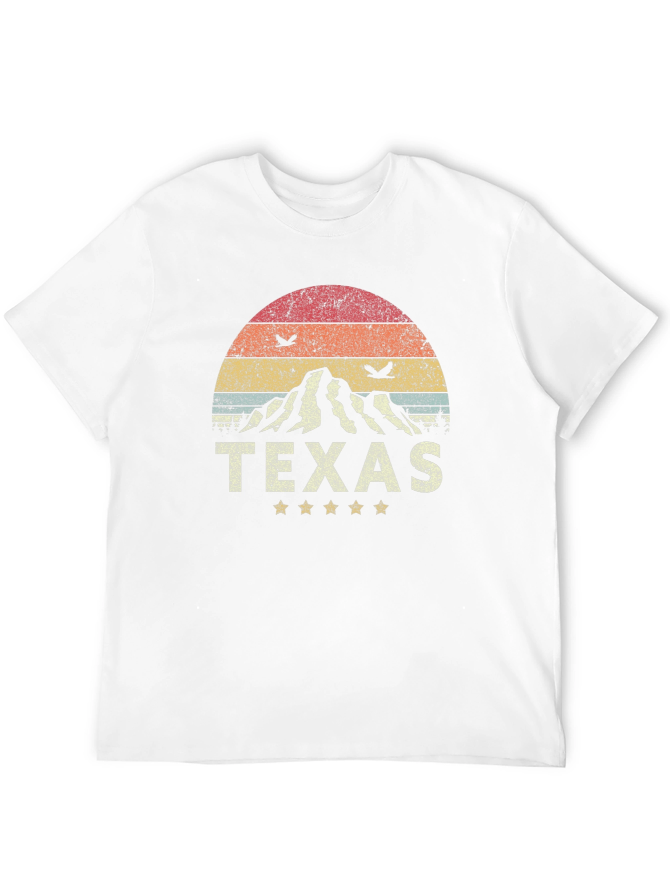 Texas Retro Graphic Tee - Black