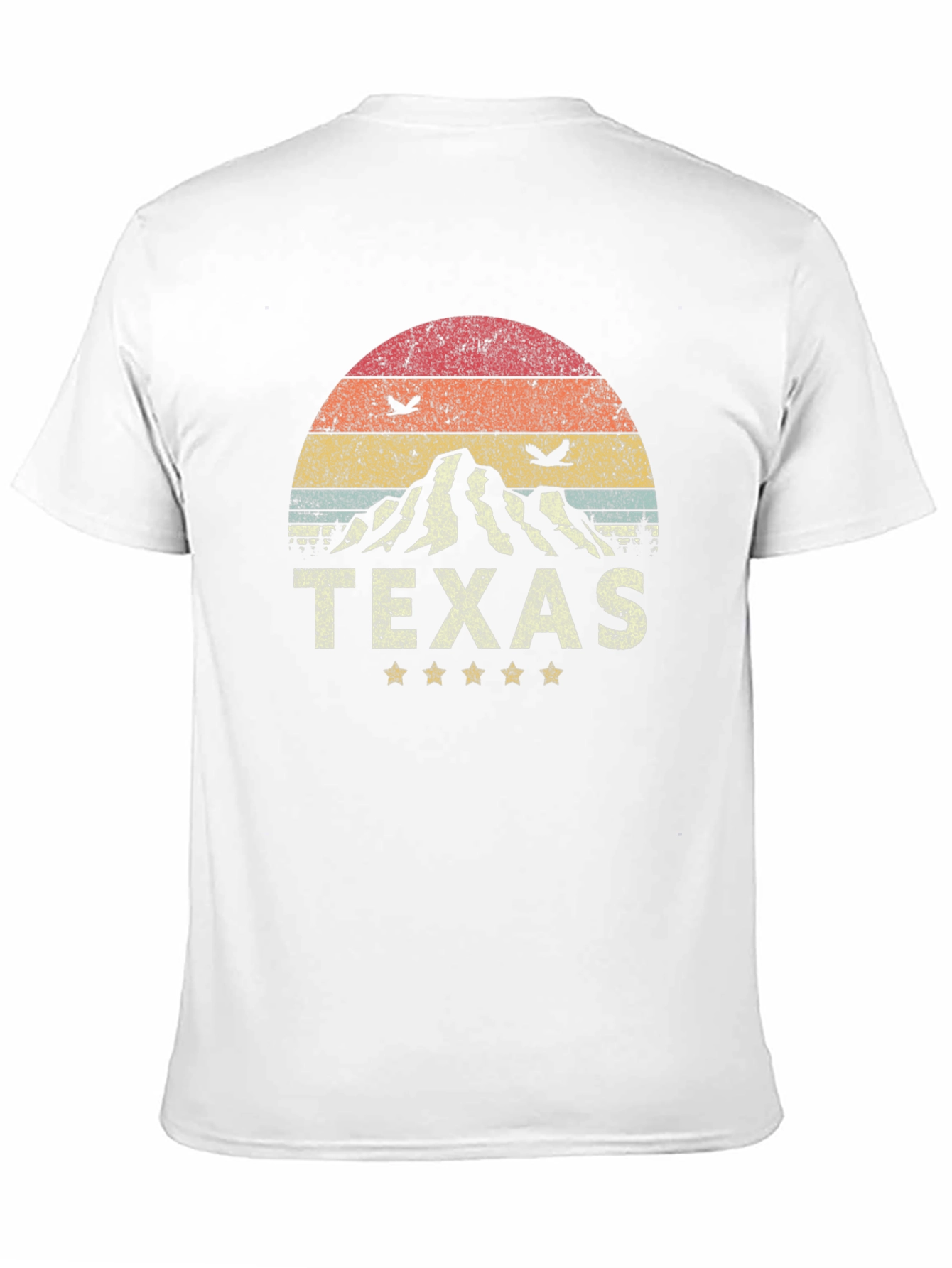Texas Retro Graphic Tee - Black