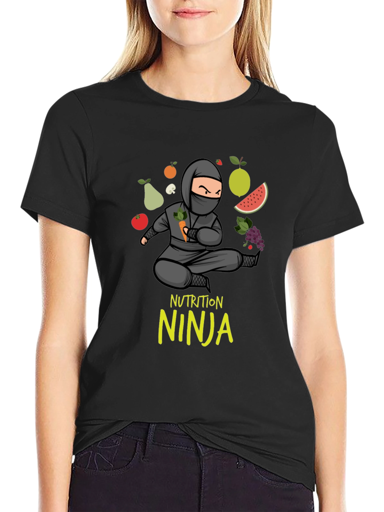 Nutrition Ninja T-Shirt - Healthy Eating Tee