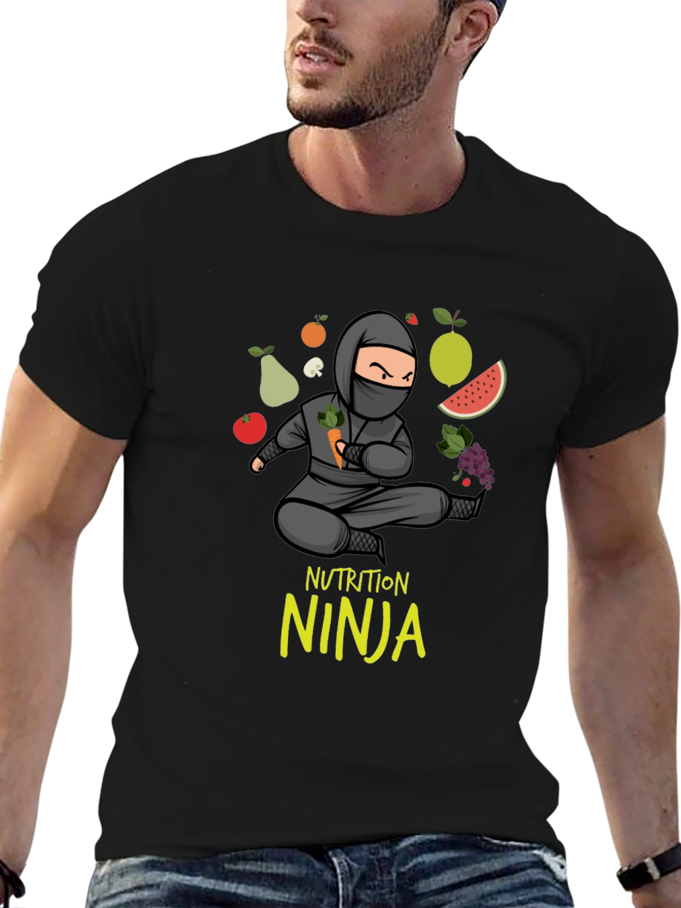 Nutrition Ninja T-Shirt - Healthy Eating Tee