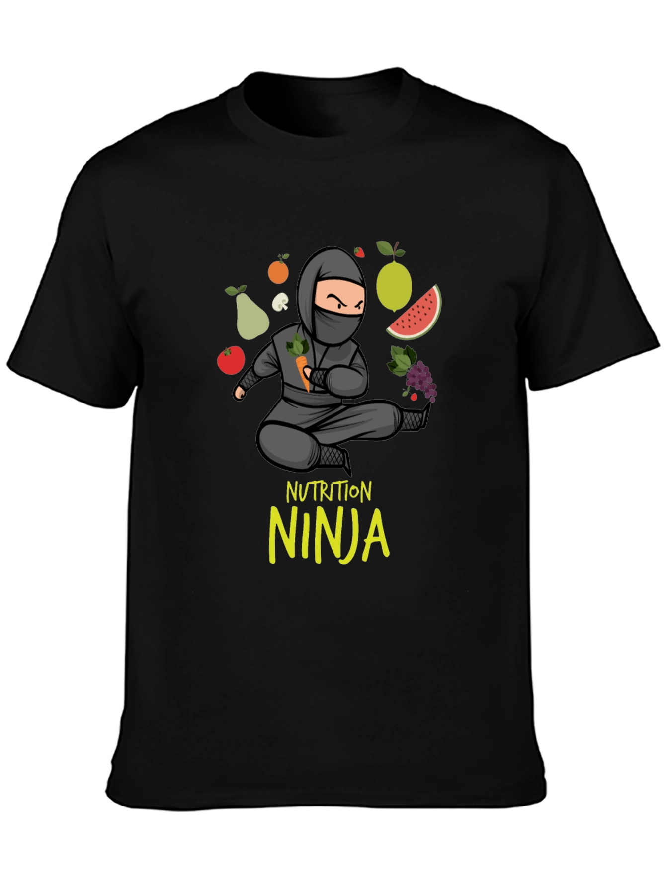 Nutrition Ninja T-Shirt - Healthy Eating Tee