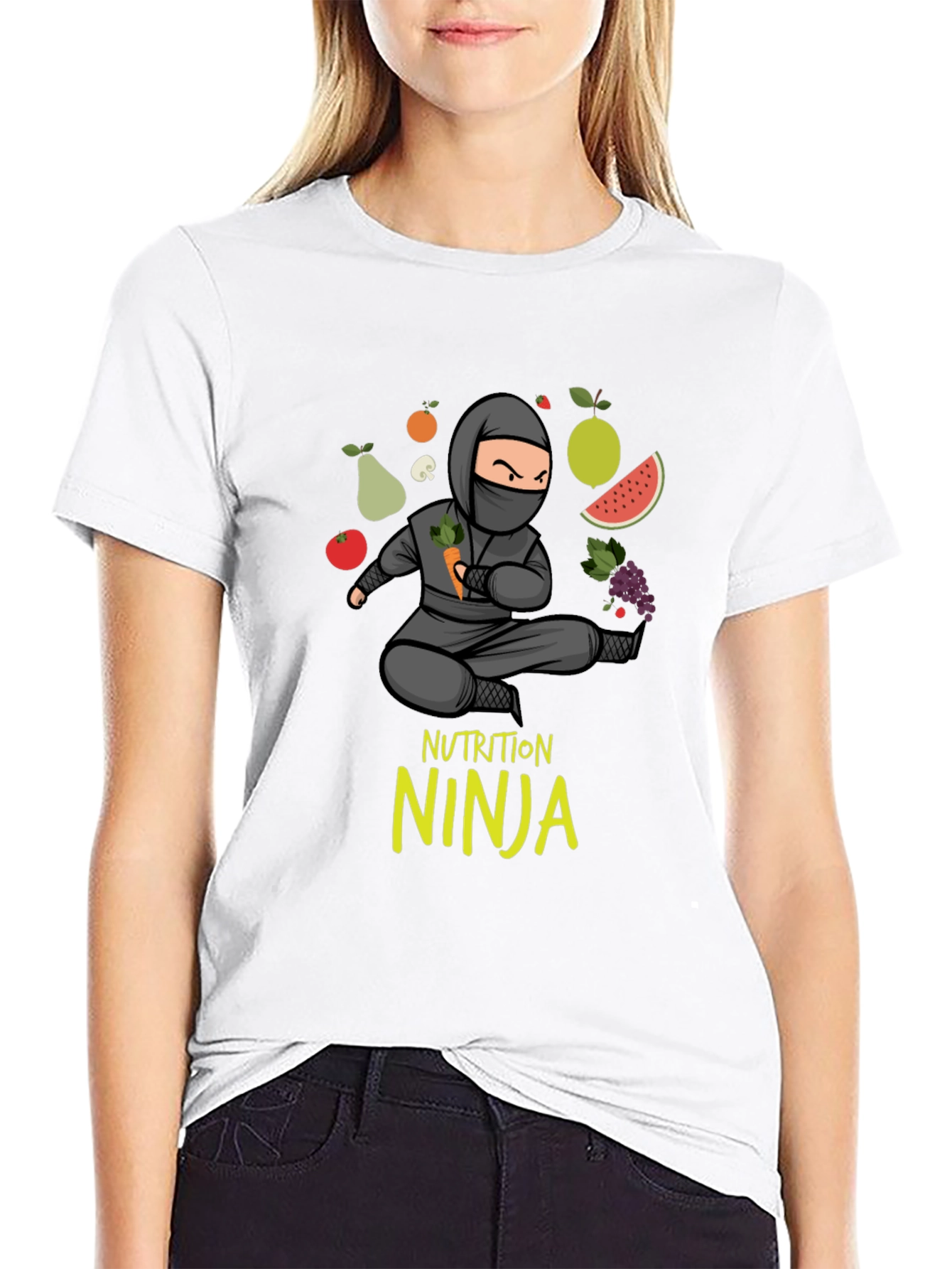 Nutrition Ninja T-Shirt - Healthy Eating Tee