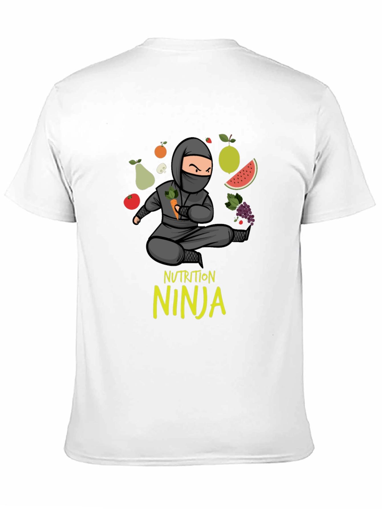 Nutrition Ninja T-Shirt - Healthy Eating Tee