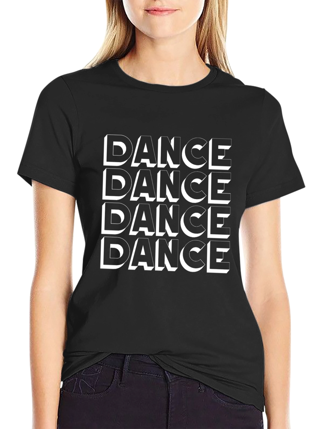Dance Graphic Tee - Modern Style