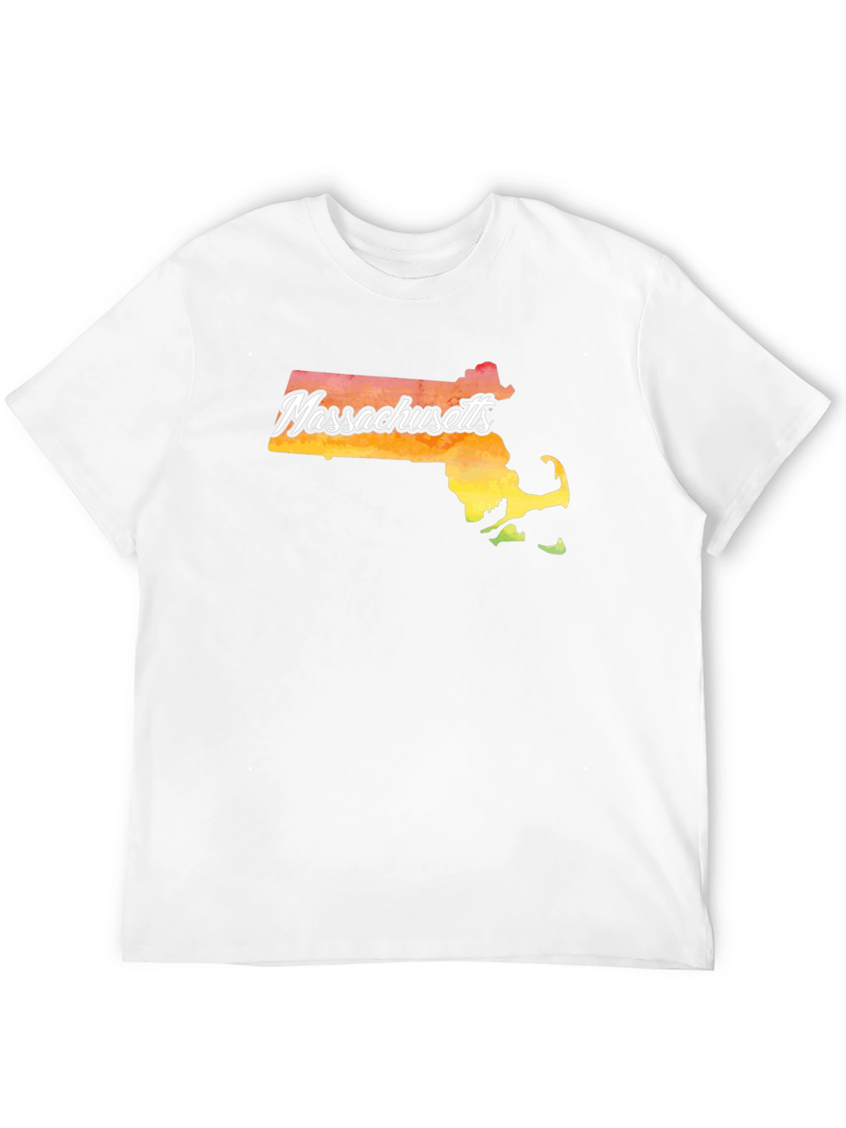 Massachusetts State Graphic T-Shirt