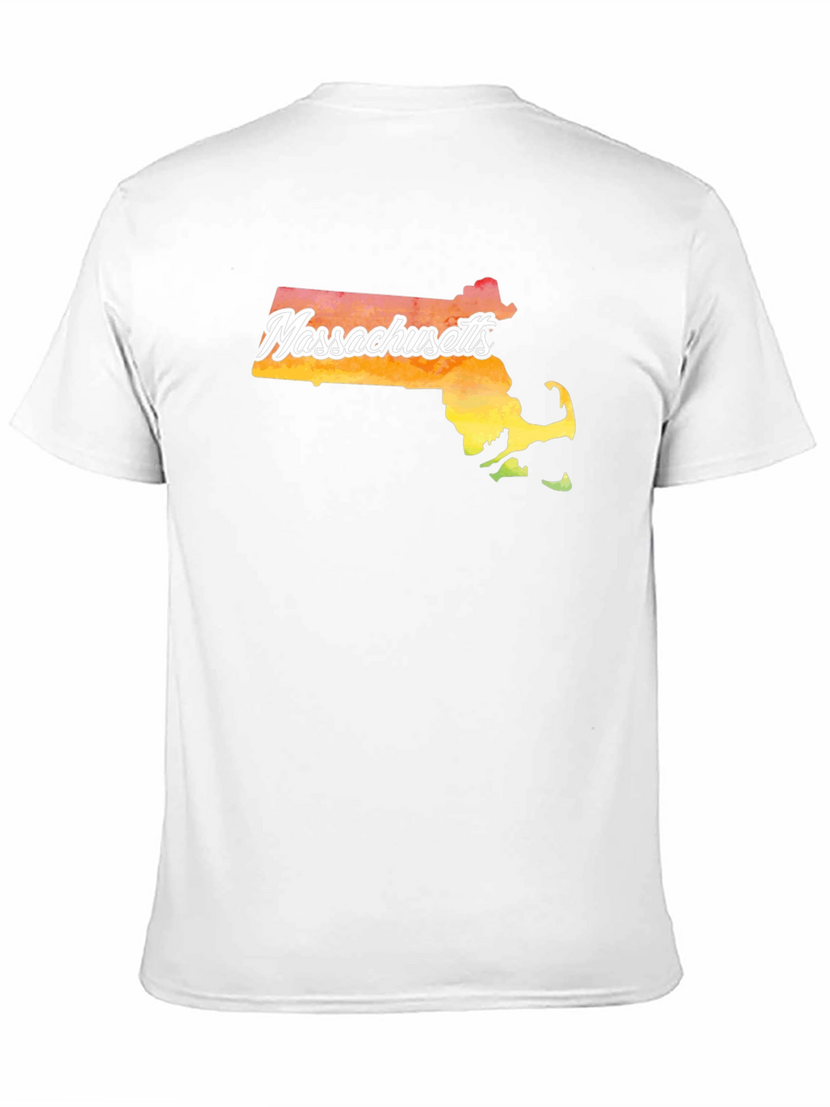 Massachusetts State Graphic T-Shirt