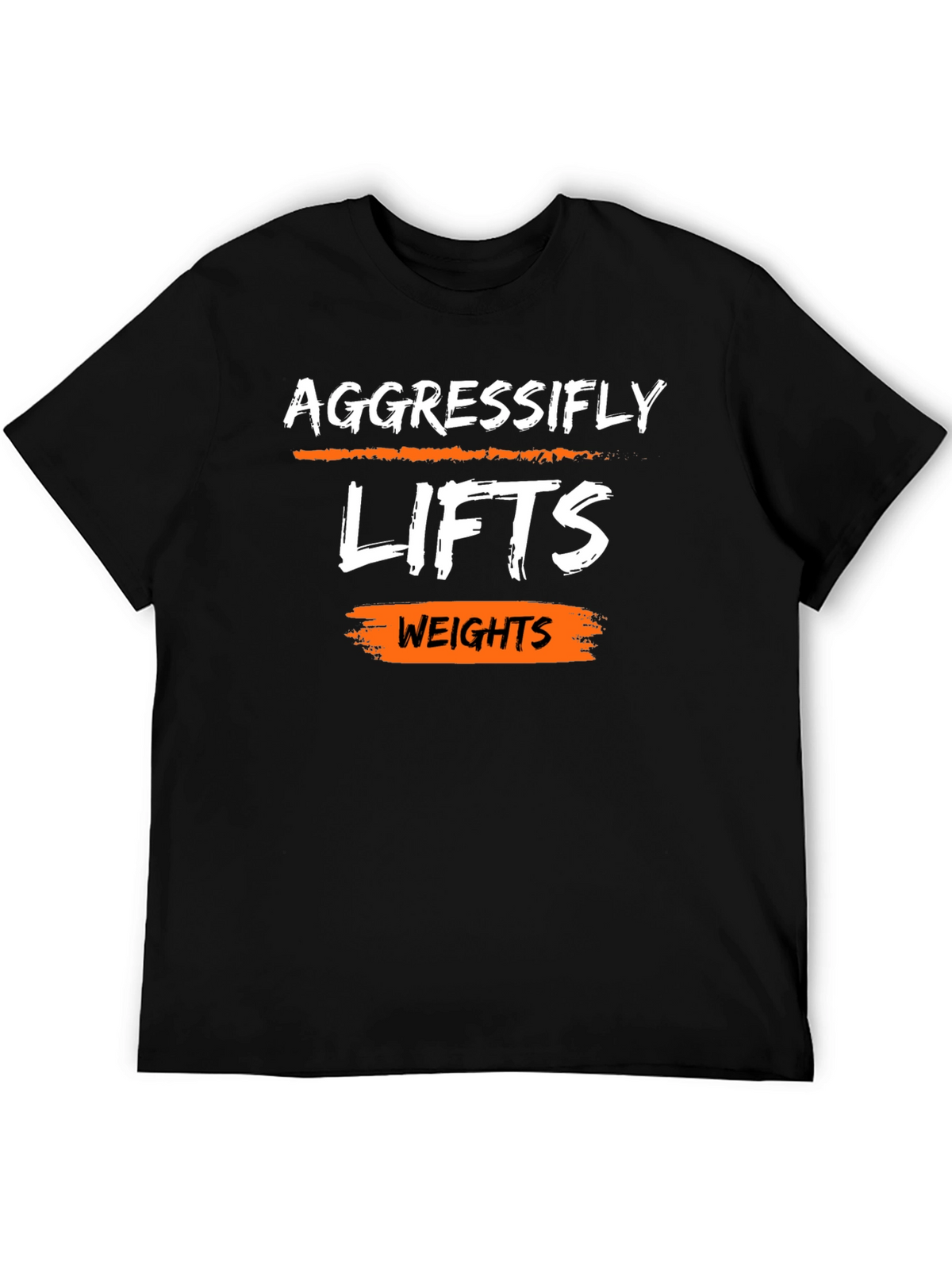 Aggressifly Lifts Weights Graphic Tee