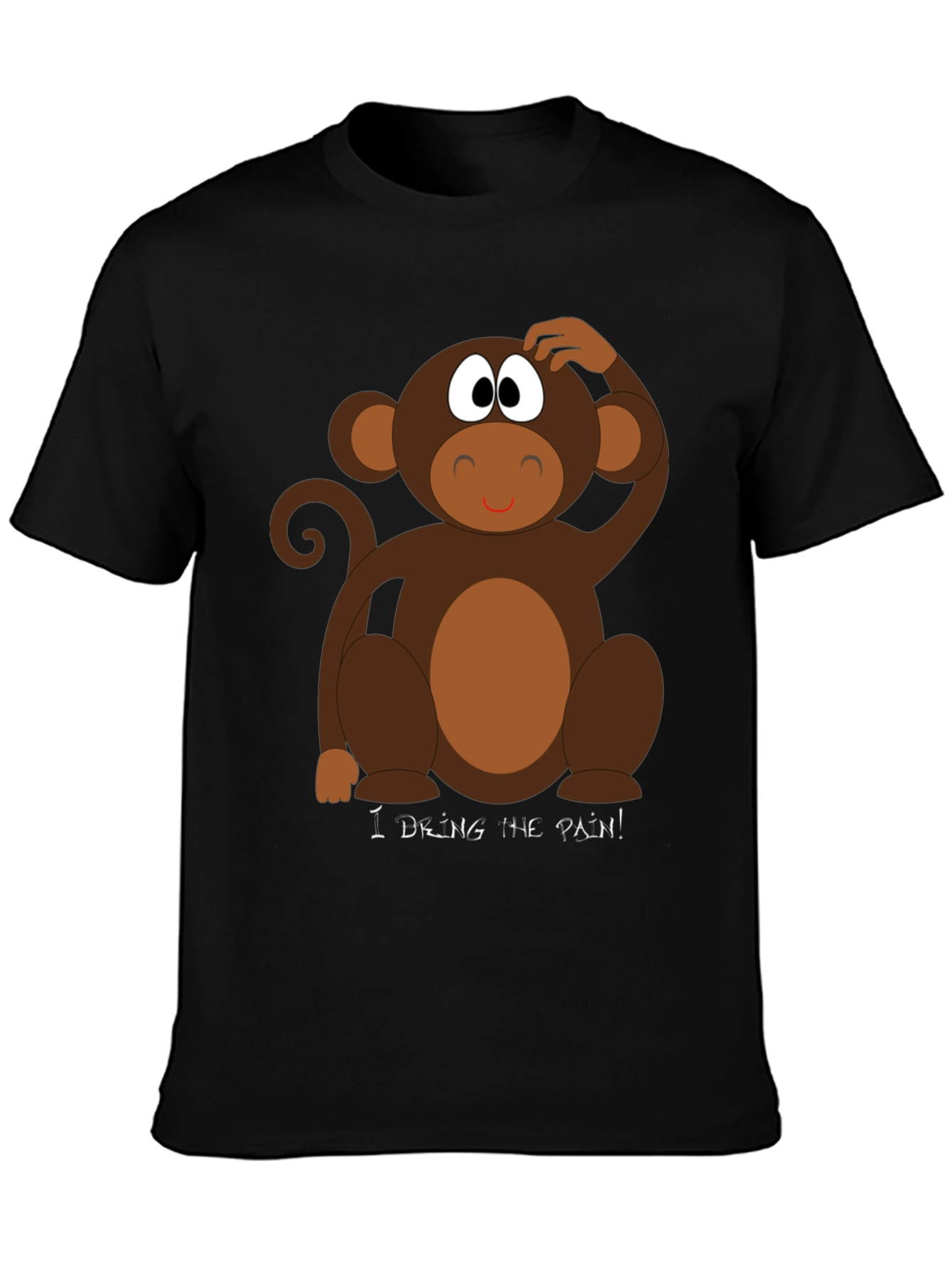 Funny Monkey T-Shirt - I Drink The Pain!