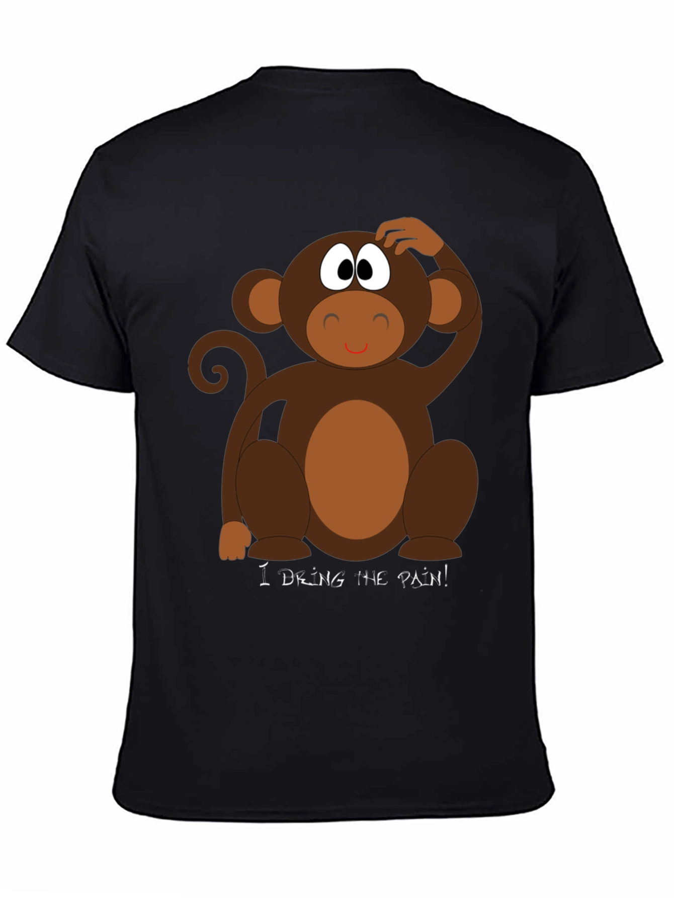 Funny Monkey T-Shirt - I Drink The Pain!