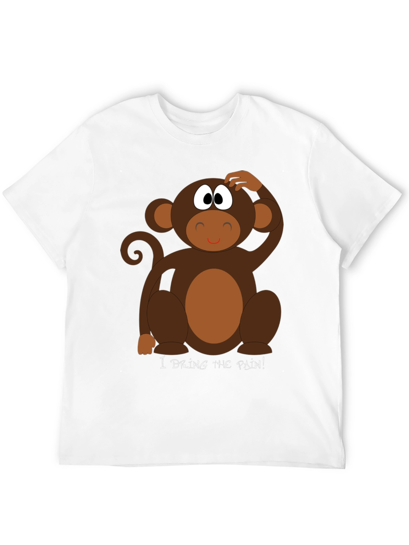 Funny Monkey T-Shirt - I Drink The Pain!