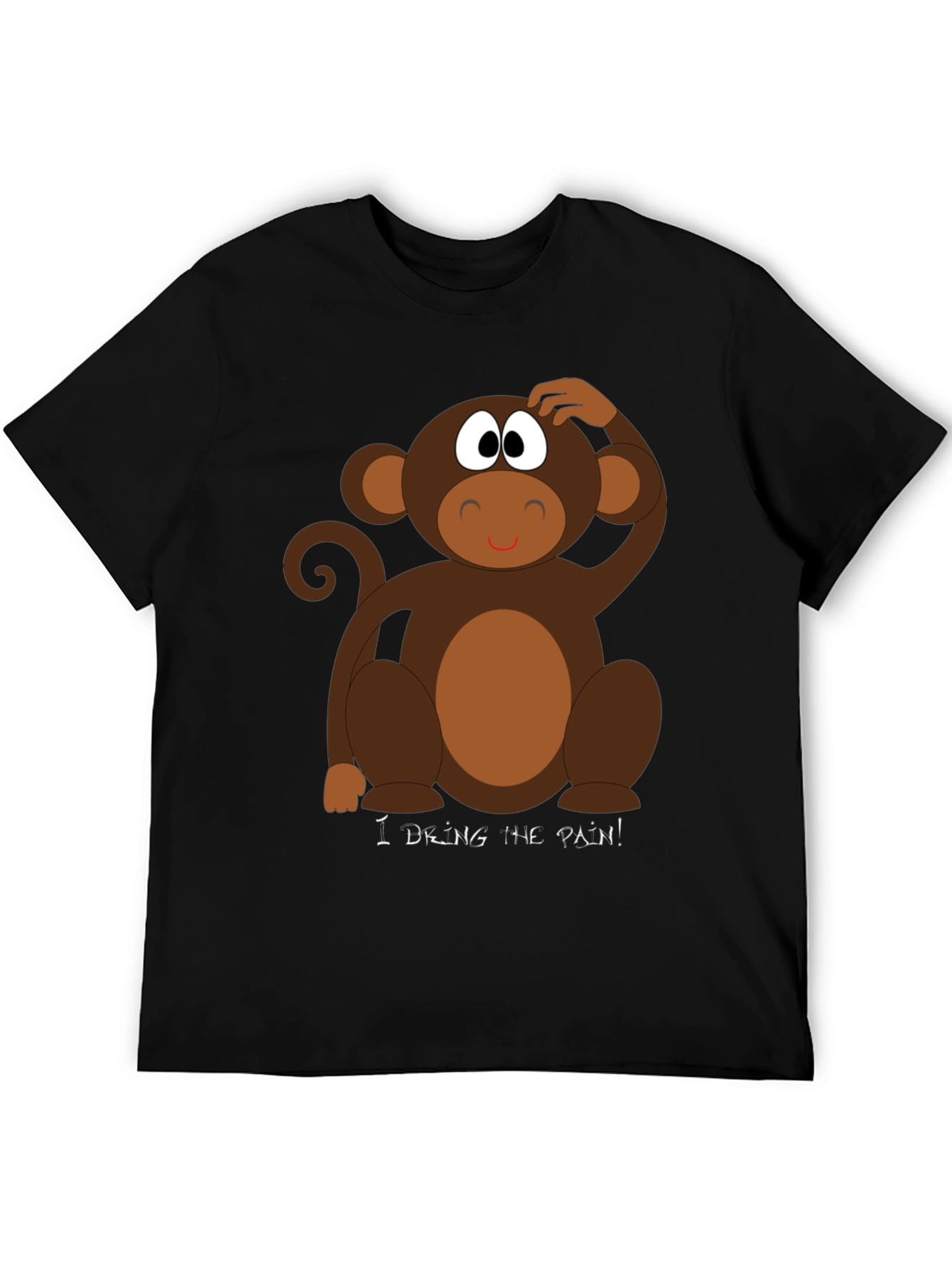 Funny Monkey T-Shirt - I Drink The Pain!