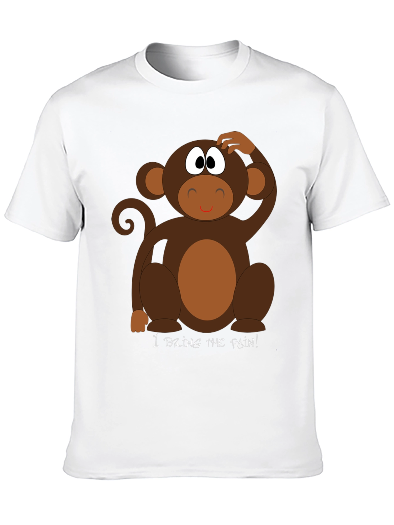 Funny Monkey T-Shirt - I Drink The Pain!