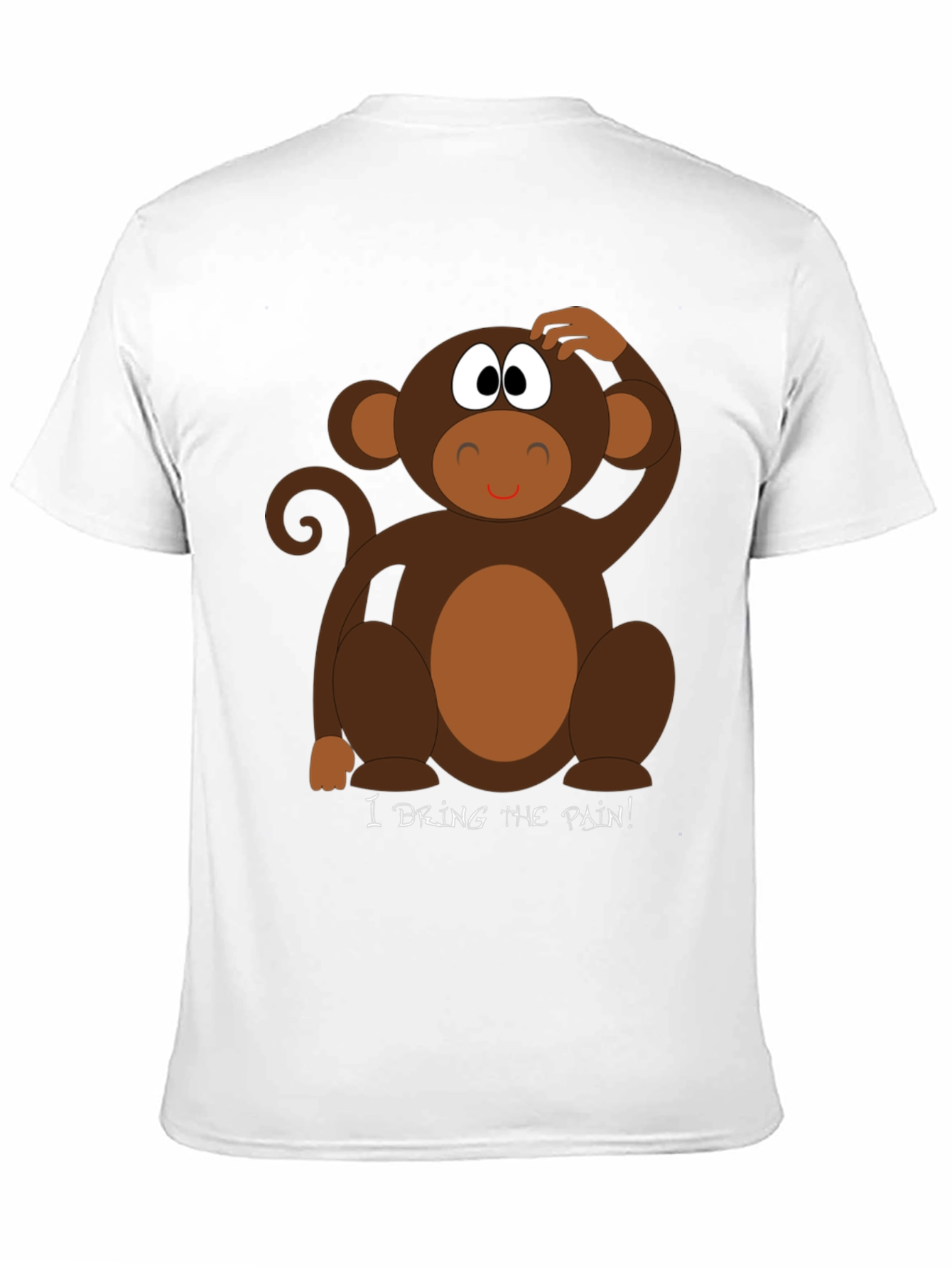 Funny Monkey T-Shirt - I Drink The Pain!