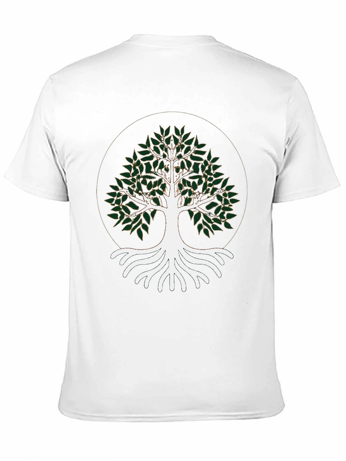 Nature Tree of Life Black T-Shirt