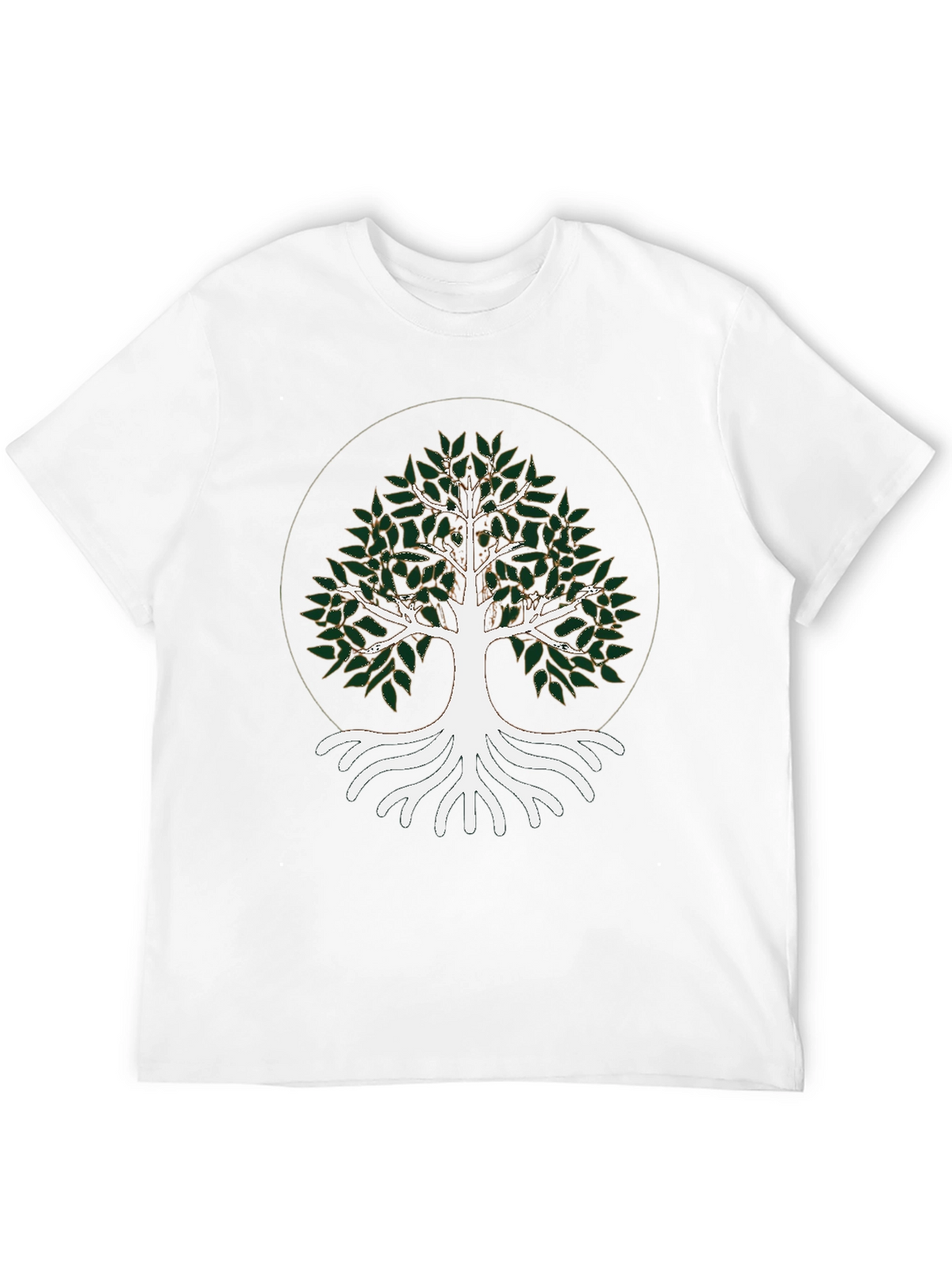 Nature Tree of Life Black T-Shirt