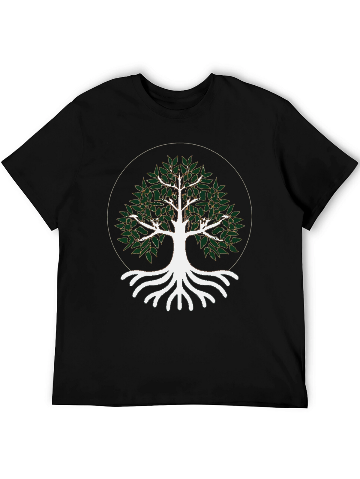 Nature Tree of Life Black T-Shirt