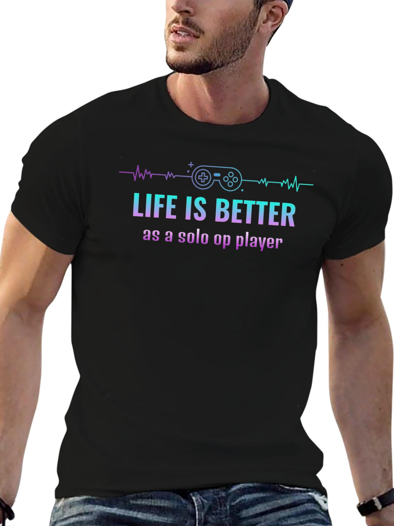 Life is Better Solo Gaming Tee