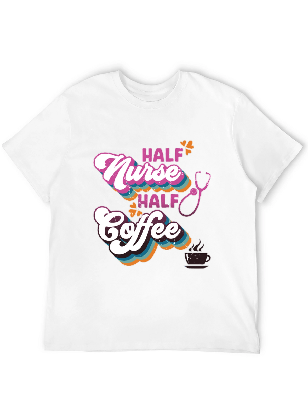 Nurse/Coffee T-Shirt - Perfect Gift!