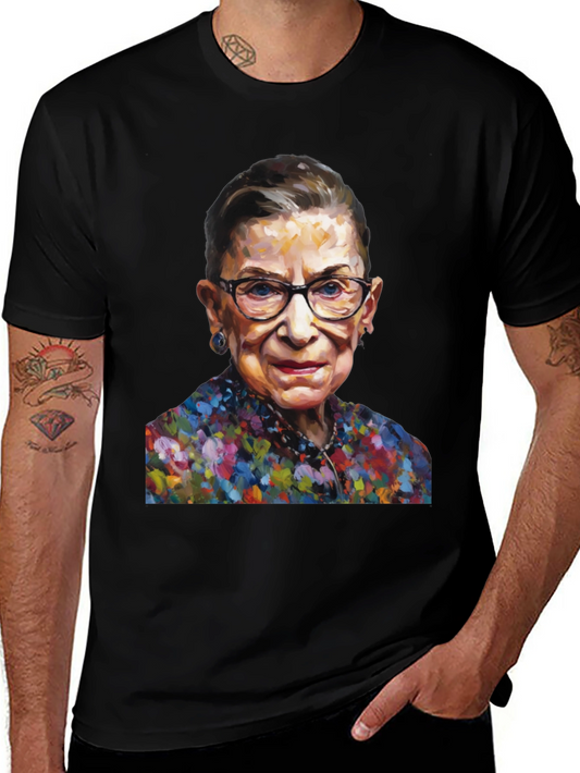 RBG Portrait T-Shirt - Supreme Court Justice